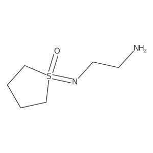 1-[(2-Aminoethyl)imino]-1lambda6-thiolan-1-one Structure