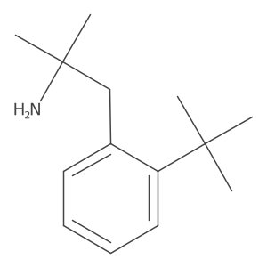 1-(2-Tert-butylphenyl)-2-methylpropan-2-amine结构式