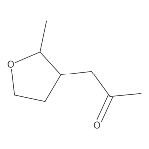 1-(2-Methyloxolan-3-yl)propan-2-one结构式