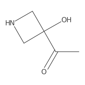 1-(3-Hydroxyazetidin-3-yl)ethan-1-one Structure