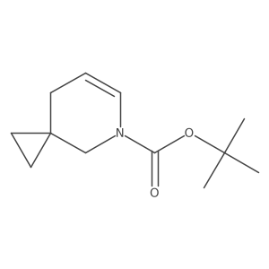Tert-butyl 5-azaspiro[2.5]oct-6-ene-5-carboxylate结构式