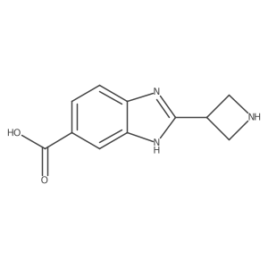 2-(azetidin-3-yl)-1H-1,3-benzodiazole-6-carboxylic acid Structure