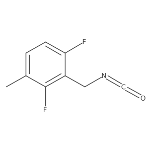 1,3-Difluoro-2-(isocyanatomethyl)-4-methylbenzene结构式