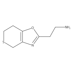 2-{4H,6H,7H-thiopyrano[3,4-d][1,3]oxazol-2-yl}ethan-1-amine Structure