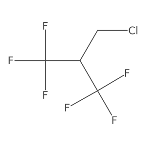 3-Chloro-1,1,1-trifluoro-2-(trifluoromethyl)propane结构式