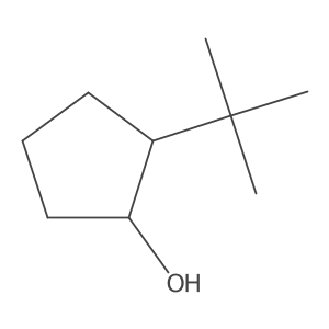 (1R,2S)-2-Tert-butylcyclopentan-1-ol Structure