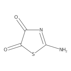 Amino-4,5-thiazoledione结构式