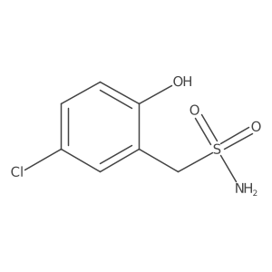 (5-Chloro-2-hydroxyphenyl)methanesulfonamide结构式