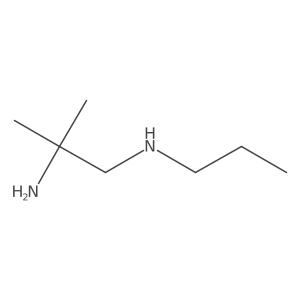 2-Methyl-N1-propylpropane-1,2-diamine结构式