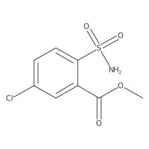 Methyl 5-chloro-2-sulfamoylbenzoate Structure