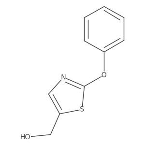 (2-Phenoxy-5-thiazolyl)-methanol结构式