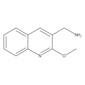 (2-Methoxyquinolin-3-yl)methanamine Structure