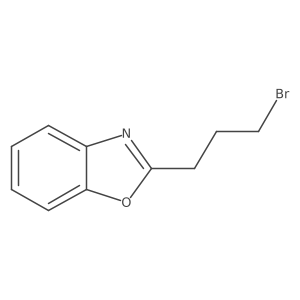 2-(3-Bromopropyl)benzooxazole Structure