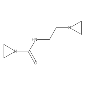 N-(2-(Aziridin-1-yl)ethyl)aziridine-1-carboxamide结构式