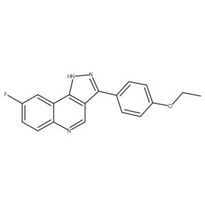 3-(4-ethoxyphenyl)-8-fluoro-1H-pyrazolo[4,3-c]quinoline Structure