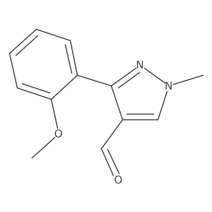 COc1ccccc1-c1nn(C)cc1C=O结构式