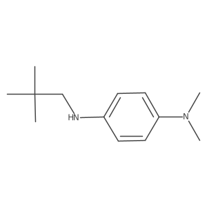 n1,n1-Dimethyl-n4-neopentylbenzene-1,4-diamine结构式