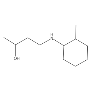 4-[(2-Methylcyclohexyl)amino]butan-2-ol Structure