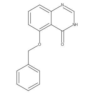 5-(Benzyloxy)-3,4-dihydroquinazolin-4-one Structure