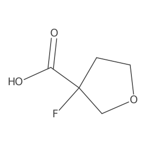3-Fluorooxolane-3-carboxylic acid Structure