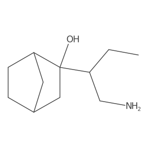 2-(1-Aminobutan-2-yl)bicyclo[2.2.1]heptan-2-ol Structure