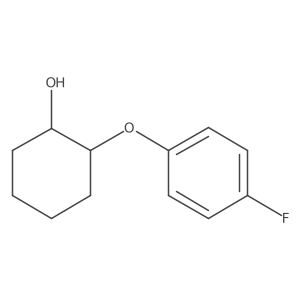 Rel-(1R,2R)-2-(4-fluorophenoxy)cyclohexan-1-ol Structure