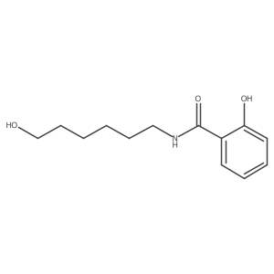 2-Hydroxy-N-(6-hydroxyhexyl)benzamide结构式