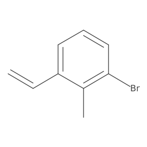 1-Bromo-2-methyl-3-vinylbenzene结构式