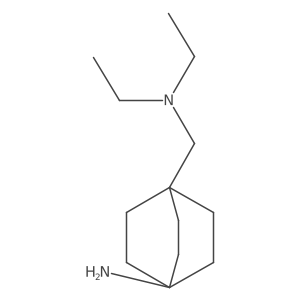 4-((Diethylamino)methyl)bicyclo[2.2.2]octan-1-amine结构式