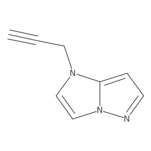 1-(prop-2-yn-1-yl)-1H-imidazo[1,2-b]pyrazole Structure