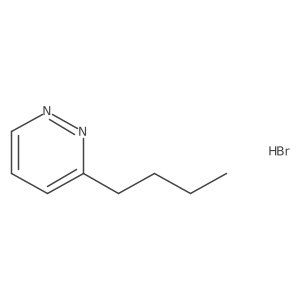 3-Butylpyridazine hydrobromide Structure