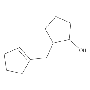 rac-(1R,2S)-2-[(cyclopent-1-en-1-yl)methyl]cyclopentan-1-ol Structure