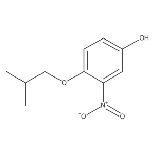 4-Isobutoxy-3-nitrophenol结构式