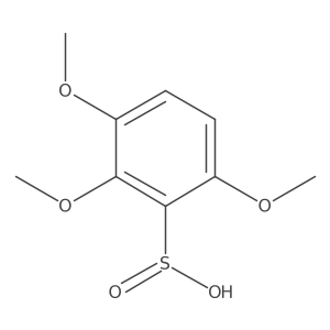2,3,6-Trimethoxybenzene-1-sulfinic acid Structure