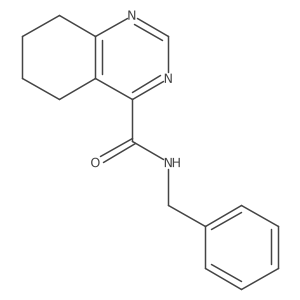 N-Benzyl-5,6,7,8-tetrahydroquinazoline-4-carboxamide Structure