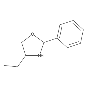 (4R)-4-Ethyl-2-phenyloxazolidine Structure