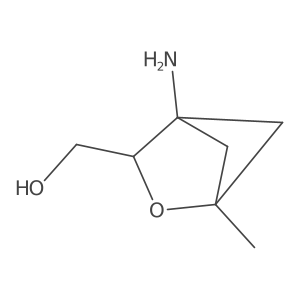 {4-Amino-1-methyl-2-oxabicyclo[2.1.1]hexan-3-yl}methanol Structure