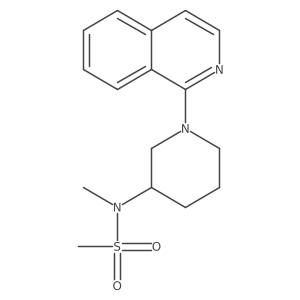 N-[1-(isoquinolin-1-yl)piperidin-3-yl]-N-methylmethanesulfonamide Structure