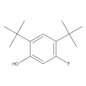 2,4-DI-Tert-butyl-5-fluorophenol Structure