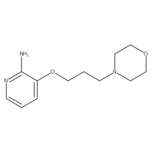 3-[3-(4-Morpholinyl)propoxy]-2-pyridinamine Structure