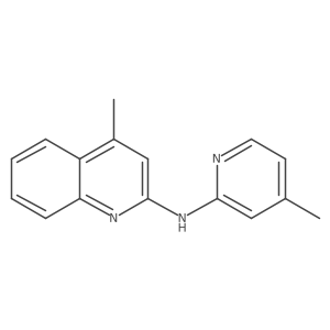 4-Methyl-N-(4-methyl-2-pyridinyl)-2-quinolinamine Structure