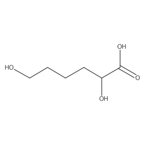 2,6-Dihydroxyhexanoic acid Structure