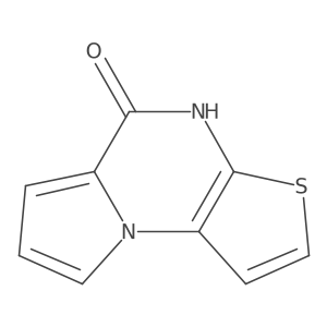 Pyrrolo[1,2-a]thieno[2,3-e]pyrazin-5(4H)-one结构式