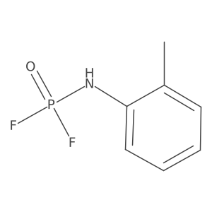 Phosphoramidic difluoride, o-tolyl-结构式