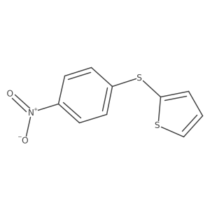 2-[(4-Nitrophenyl)thio]thiophene Structure
