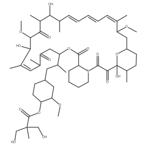 Temsirolimus metabolite M9结构式