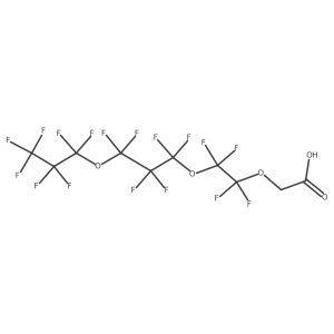 DiHydrogen-substituted fluoro triether Tridecanoic acid Structure