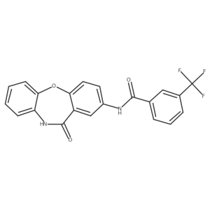 N-(11-oxo-10,11-dihydrodibenzo[b,f][1,4]oxazepin-2-yl)-3-(trifluoromethyl)benzamide Structure