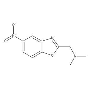 N,N-dimethyl-1-(5-nitro-1,3-benzoxazol-2-yl)methanamine Structure