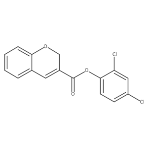 2,4-Dichlorophenyl 2H-chromene-3-carboxylate Structure